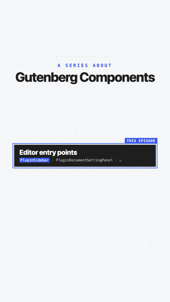 PluginSidebar: When Your WordPress Plugin Needs Its Own Panel