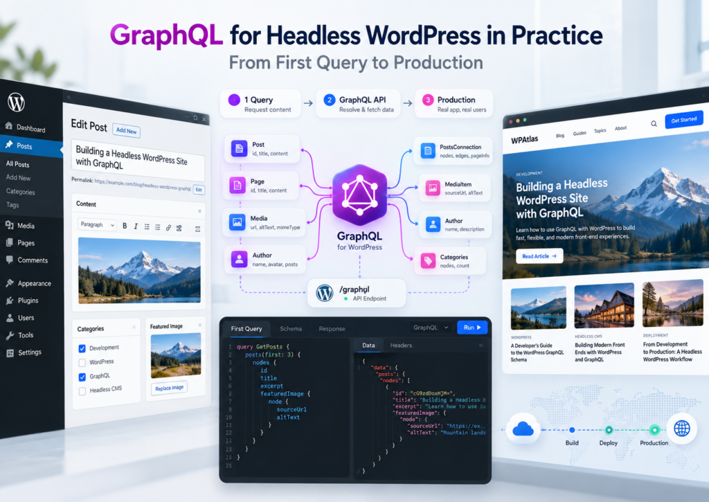 GraphQL for Headless WordPress in Practice: From First Query to Production